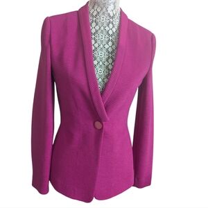 Armani Collezioni One Button Blazer Jacket
